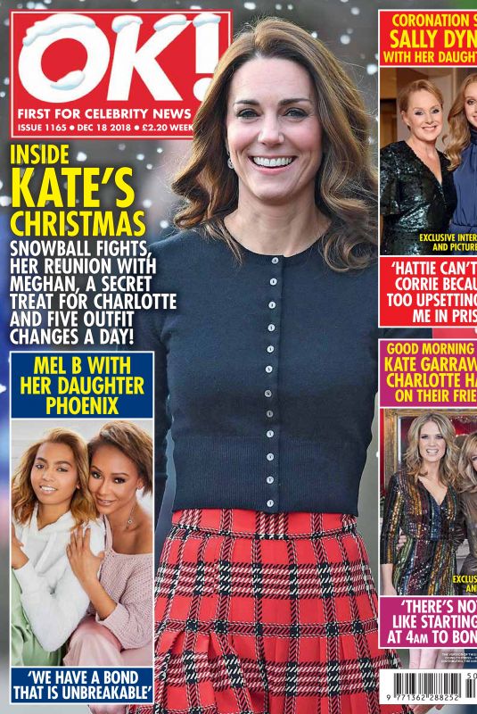 KATE MIDDLETON in Ok! Magazine, UK December 2018