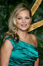 KATE MOSS at British Fashion Awards in London 12/10/2018