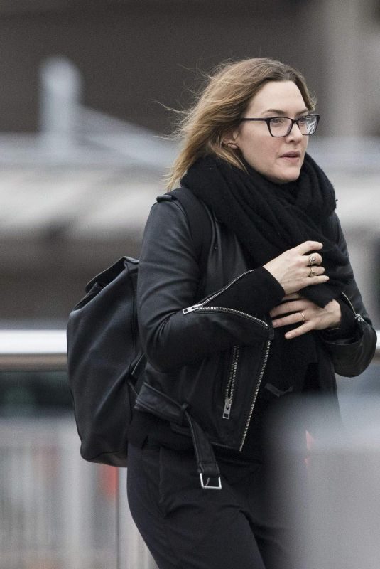 KATE WINSLET Out and About in London 12/20/2018