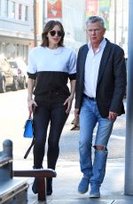 KATHARINE MCPHEE and David Foster Il Pastaio Restaurant in Beverly Hills 12/15/2018