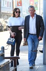 KATHARINE MCPHEE and David Foster Il Pastaio Restaurant in Beverly Hills 12/15/2018