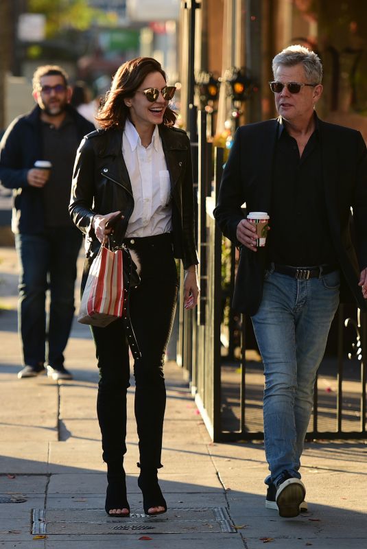 KATHARINE MCPHEE and David Foster Out Shopping in Los Angeles 12/19/2018
