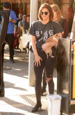 KATHARINE MCPHEE Out with Her Dog in Beverly Hills 12/20/2018