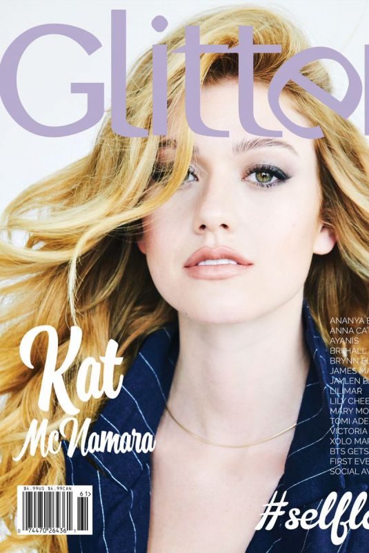 KATHERINE MCNAMARA in Glitter Magazine, 2018
