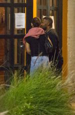 KATIE HOLMES and Jamie Foxx Night Out in New Orleans 12/02/2018