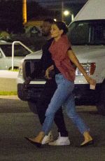 KATIE HOLMES and Jamie Foxx Night Out in New Orleans 12/02/2018