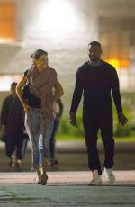 KATIE HOLMES and Jamie Foxx Night Out in New Orleans 12/02/2018