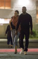 KATIE HOLMES and Jamie Foxx Night Out in New Orleans 12/02/2018