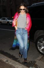 KATIE HOLMES Arrives at Serendipity Restaurant in New York 12/18/2018