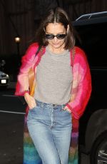 KATIE HOLMES Arrives at Serendipity Restaurant in New York 12/18/2018
