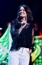 KATIE HOLMES at Z100