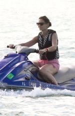 KATIE HOLMES Jet Skiing in Miami 12/29/2018