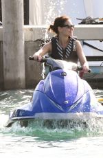 KATIE HOLMES Jet Skiing in Miami 12/29/2018