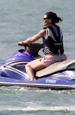 KATIE HOLMES Jet Skiing in Miami 12/29/2018