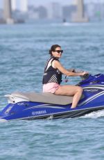 KATIE HOLMES Jet Skiing in Miami 12/29/2018