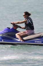 KATIE HOLMES Jet Skiing in Miami 12/29/2018