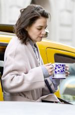 KATIE HOLMES Out and About in New York 12/11/2018