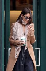 KATIE HOLMES Out and About in New York 12/26/2018