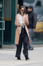 KATIE HOLMES Out and About in New York 12/26/2018