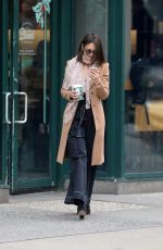 KATIE HOLMES Out and About in New York 12/26/2018