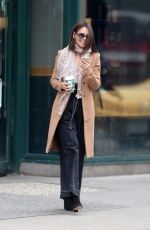 KATIE HOLMES Out and About in New York 12/26/2018