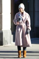 KATIE HOLMES Out in New York 12/10/2018