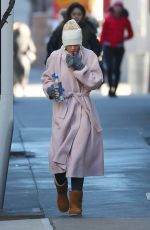 KATIE HOLMES Out in New York 12/10/2018