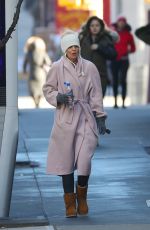 KATIE HOLMES Out in New York 12/10/2018