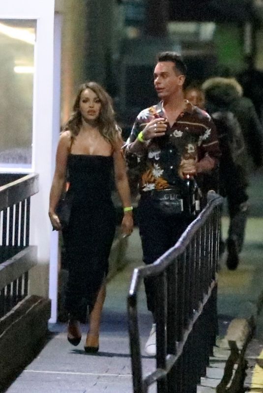 KATIE PIPER Leaves Strictly Come Dancing Final in London 12/15/2018