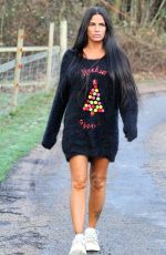 KATIE PRICE Out and About in Brighton 12/26/2018