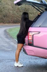 KATIE PRICE Out and About in Brighton 12/26/2018