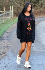 KATIE PRICE Out and About in Brighton 12/26/2018