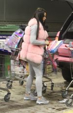 KATIE PRICE Shopping at a Toy Store in Brighton 12/21/2018