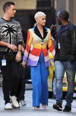 KATY PERRY Arrives on the Set of American Idol in Los Angeles 12/13/2018