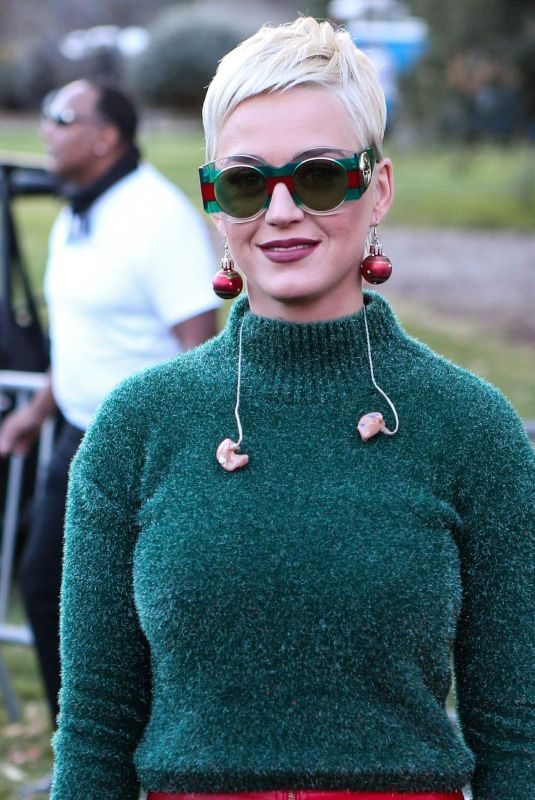 KATY PERRY at One Love Malibu Festival Benefit Concert in Calabasas 12/02/2018