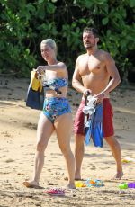 KATY PERRY in Swimsuit at a Beach in Hawaii 12/27/2018