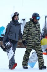 KATY PERRY Out on Slopes in Aspen 12/30/2018