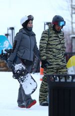 KATY PERRY Out on Slopes in Aspen 12/30/2018