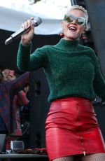 KATY PERRY Performs at One Love Malibu Festival Benefit Concert in Calabasas 12/02/2018