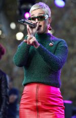 KATY PERRY Performs at One Love Malibu Festival Benefit Concert in Calabasas 12/02/2018