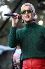 KATY PERRY Performs at One Love Malibu Festival Benefit Concert in Calabasas 12/02/2018