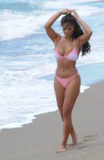 KAYLEIGH MORRIS in Bikini on the Beach in Cape Verde 11/19/2018