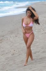 KAYLEIGH MORRIS in Bikini on the Beach in Cape Verde 11/19/2018