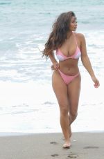 KAYLEIGH MORRIS in Bikini on the Beach in Cape Verde 11/19/2018