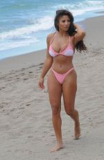 KAYLEIGH MORRIS in Bikini on the Beach in Cape Verde 11/19/2018