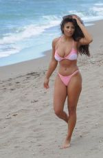 KAYLEIGH MORRIS in Bikini on the Beach in Cape Verde 11/19/2018