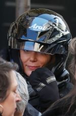 KEELEY HAWES Leaves BBC Radio 2 Studios in London 11/30/2018