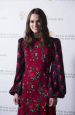 KEIRA KNIGHTLEY at A Life in Pictures Photocall at Bafta in London 12/17/2018
