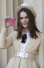 KEIRA KNIGHTLEY at Investiture at Buckingham Palace in London 12/13/2018