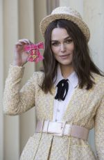 KEIRA KNIGHTLEY at Investiture at Buckingham Palace in London 12/13/2018
